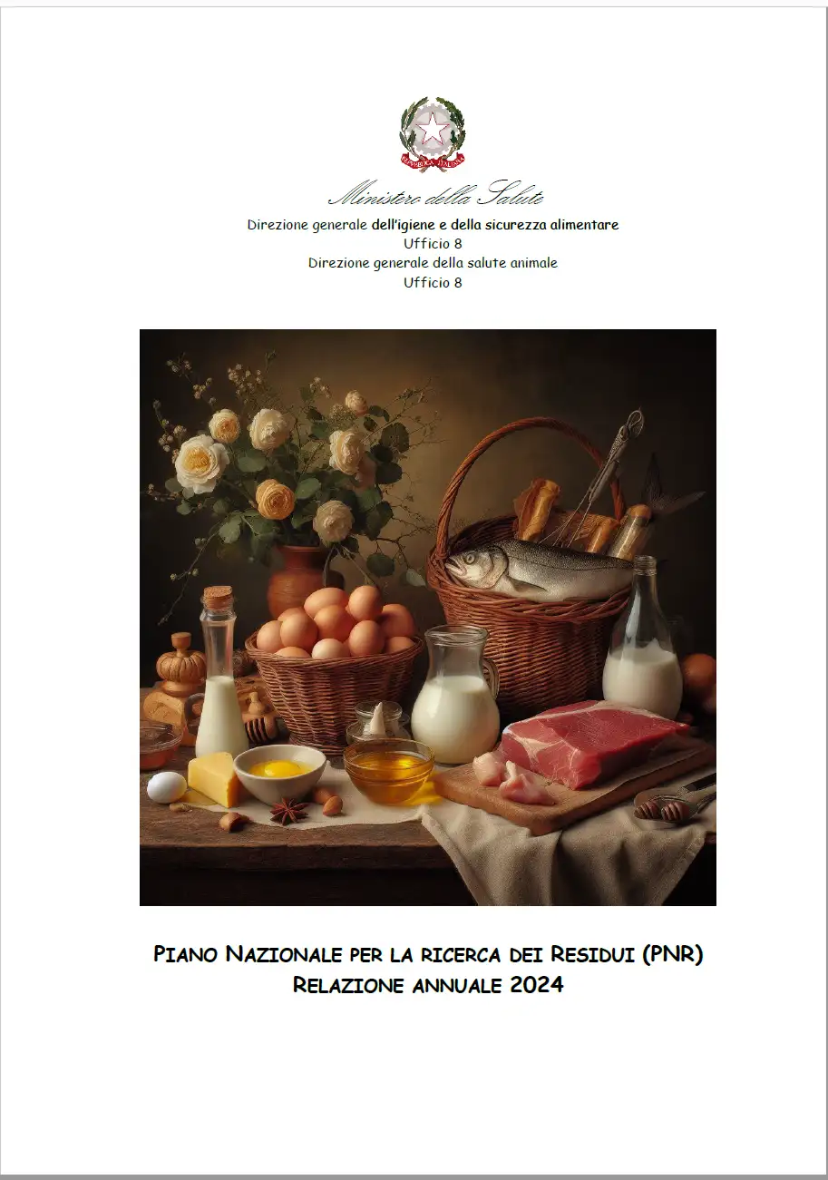 Piano nazionale per la ricerca dei residui (PNR) - Risultati anno 2024